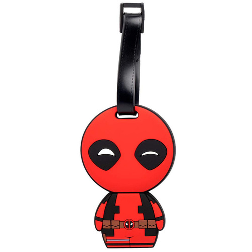 Marvel Deadpool Luggage Tag By Marvel Collector Corps - New, Sealed