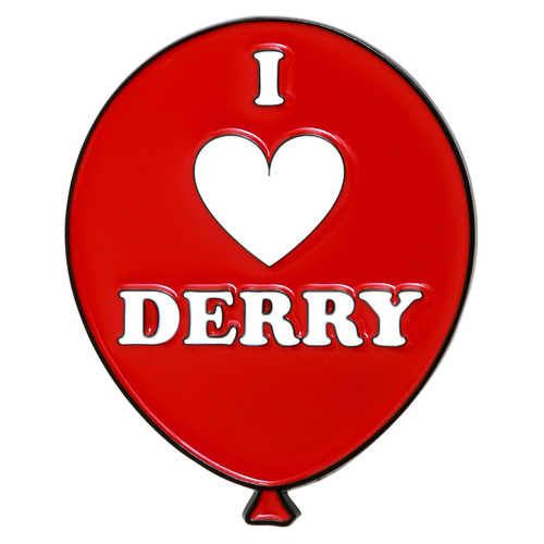 IT Pennywise 'I Love Derry' Pin/Badge By Funko - New, Sealed