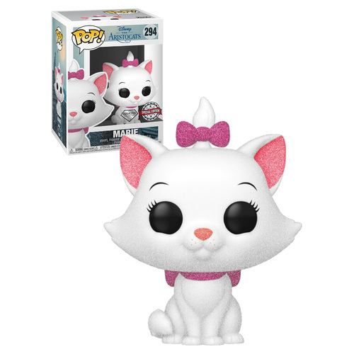 Funko POP! Disney The Aristocats #294 Marie (Diamond Collection Glitter) - New, Mint Condition