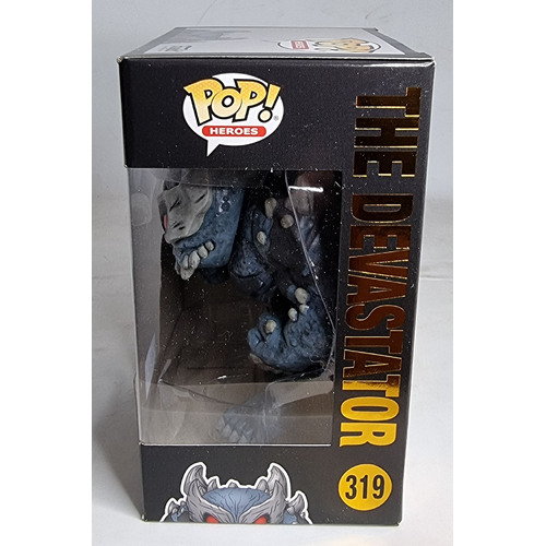 Funko POP! Heroes #319 Batman 80 Years The Devastator #2 - Limited FYE Exclusive - New, With Minor Box Damage