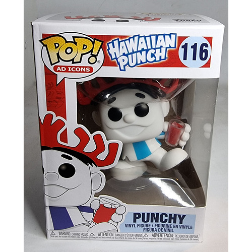Funko POP! Ad Icons #116 Hawaiian Punch - Punchy - Limited USA Exclusive - New, With Minor Box Damage