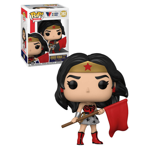 Funko POP! Heroes Wonder Woman #392 Wonder Woman - Red Son 80th ANNIV POP! Heroes  - New, Mint Condition