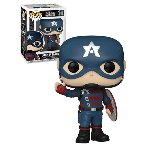 Funko POP! Marvel #811 The Falcon And The Winter Soldier - John F Walker POP!  - New, Mint Condition