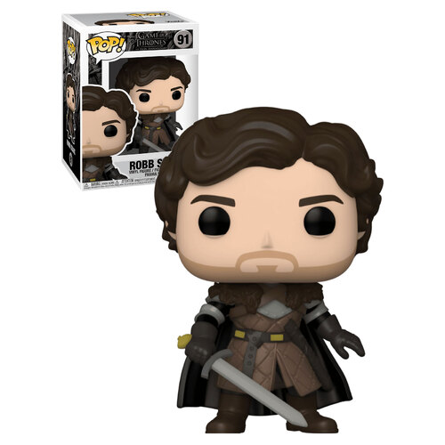Funko POP! Game Of Thrones #91 Robb Stark (With Sword) - New, Mint Condition