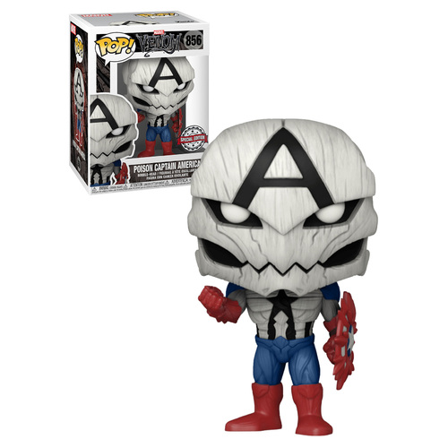 Funko POP! Marvel #856 Poison Captain America POP!  - New, Mint Condition