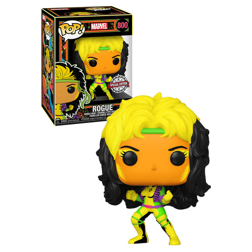 Funko POP! Marvel #800 X-Men - Rogue (Black Light) POP!  - New, Mint Condition