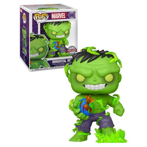 Funko POP! Marvel #840 Hulk - Immortal Hulk 6" Super Sized POP! - New, Mint Condition