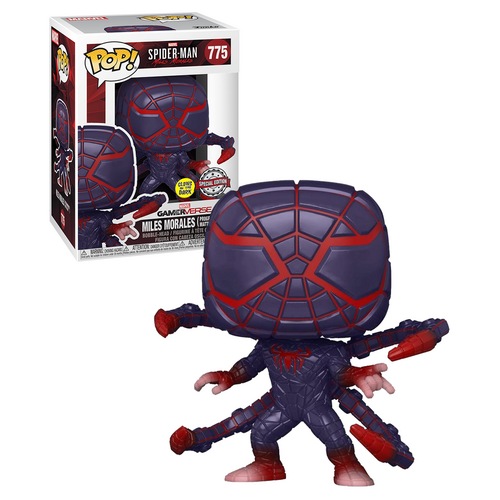 miles morales programmable matter suit funko pop glow in the dark
