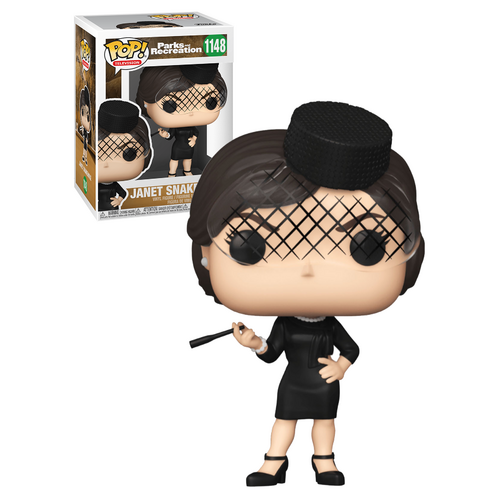 Funko POP! Television Parks And Recreation #1148 Janet Snakehole - New, Mint Condition