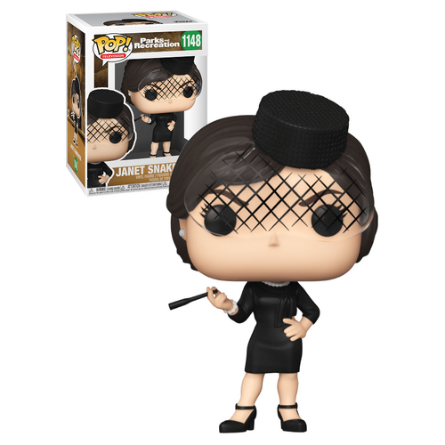 Funko POP! Television Parks & Recreation #1148 Janet Snakehole - New, Mint Condition