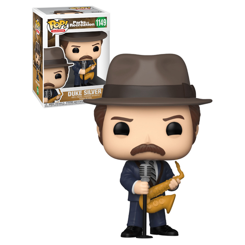Funko POP! Television Parks And Recreation #1149 Duke Silver - New, Mint Condition