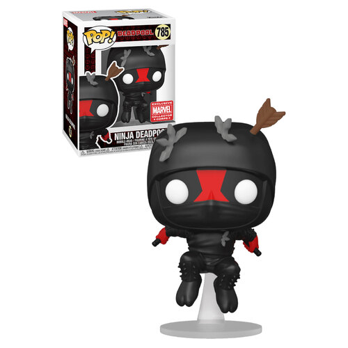 Funko POP! Marvel Nerdy 30 Years #785 Ninja Deadpool - Collector Corps Exclusive - New, Mint Condition