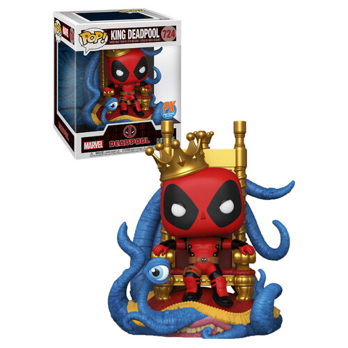 Funko POP! Marvel #705 Super-Sized King Deadpool - Limited PX Previews Exclusive - New, Mint Condition