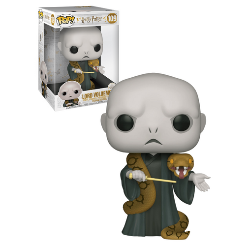 Funko POP! Harry Potter #109 Super Sized 10 Inch Lord Voldemort with Nagini - New, Mint Condition