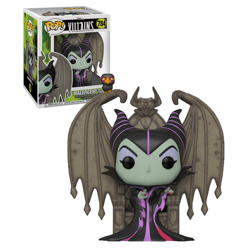 Funko POP! Disney Villains #784 Maleficent On Throne Super Sized - New, Mint Condition