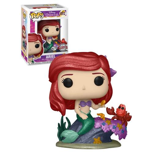 Funko POP! Disney Princess #1012 The Little Mermaid - Ariel (Diamond Collection Glitter) - New, Mint Condition