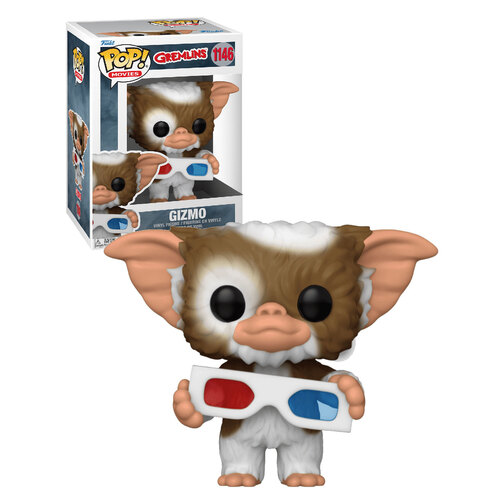 Funko POP! Movies Gremlins #1146 Gremlins - Gizmo With 3D Glasses - New, Mint Condition