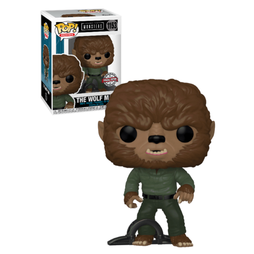 Funko POP! Movies Universal Studios Monsters #1153 The Wolf Man - New, Mint Condition