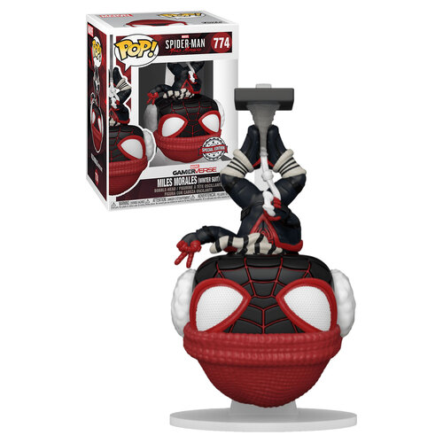 Funko POP! Marvel #774 Spider-Man - Miles Morales (Winter Suit - Hanging) - New, Mint Condition