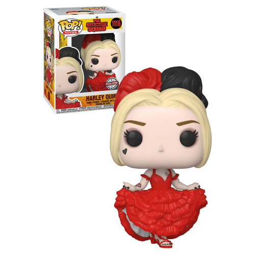 Funko POP! Movies The Suicide Squad #1116 Harley Quinn (Hair Up) - New, Mint Condition