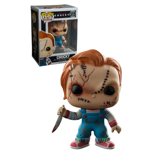 Funko POP! Movies Bride Of Chucky #315 Scarred Chucky - New, Mint Condition