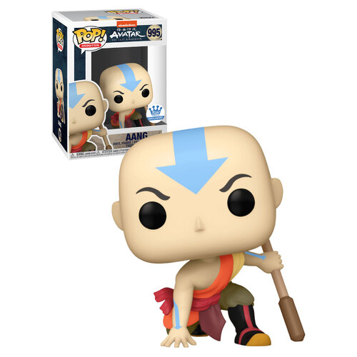 Funko POP! Animation Avatar The Last Airbender #995 Aang (Crouching) - Limited Funko Shop Exclusive - New, Mint Condition