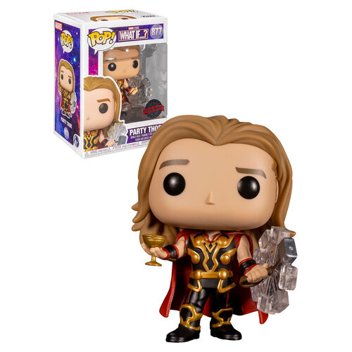 Funko POP! Marvel What If? #877 Party Thor - New, Mint Condition