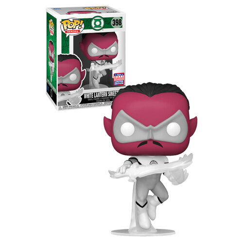 Funko POP! Heroes Green Lantern #398 White Lantern Sinestro - 2021 FunKon (SDCC) Limited Edition - New