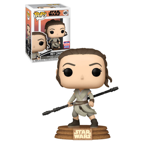 Funko POP! Star Wars #451 Rey (Jakku) - 2021 FunKon (SDCC) Limited Edition - New