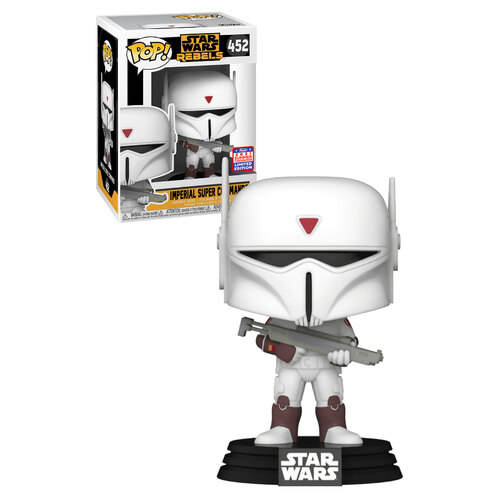 Funko POP! Star Wars Rebels #452 Imperial Super Commando - 2021 FunKon (SDCC) Limited Edition - New