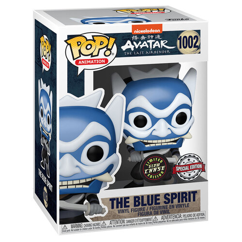 Funko POP! Avatar The Last Airbender #1002 Zuko The Blue Spirit - Limited Glow Chase Edition - New