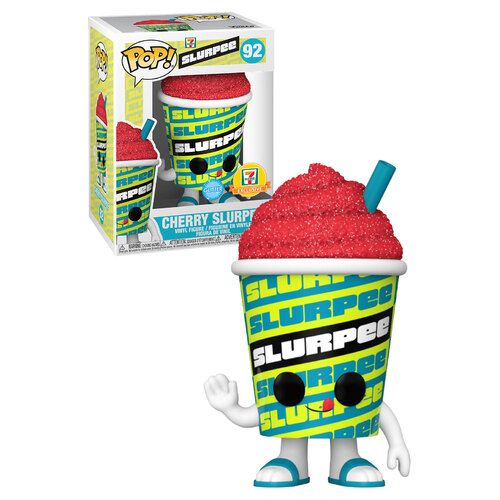 Funko POP! Ad Icons 7-Eleven #92 Cherry Slurpee (Glitter) - Limited 7 Eleven Exclusive - New, Mint Condition
