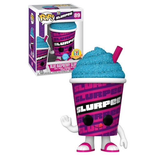 Funko POP! Ad Icons 7-Eleven #89 Blue Raspberry Slurpee (Glitter) - Limited 7 Eleven Exclusive - New, Mint Condition