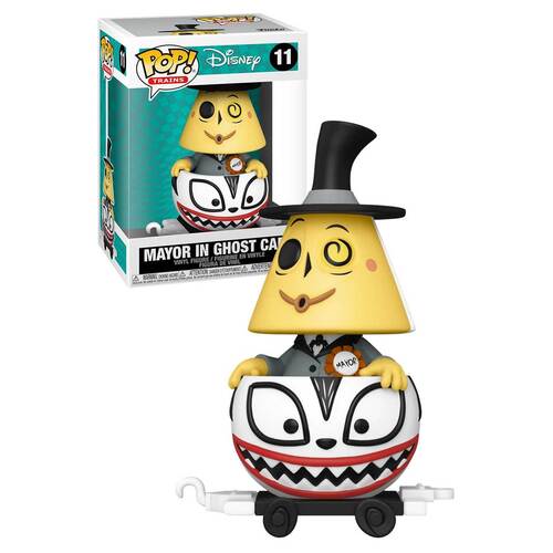Funko POP! Trains The Nightmare Before Christmas #11 Mayor In Ghost Cart - New, Mint Condition