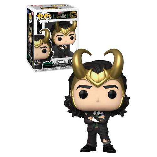 Funko POP! Marvel Loki #898 President Loki - New, Mint Condition