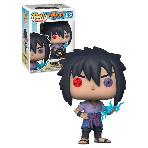 Funko POP! Animation Naruto Shippuden #1023 Sasuke (Rinnegan) - Limited Glow Chase Edition - New, Mint Condition