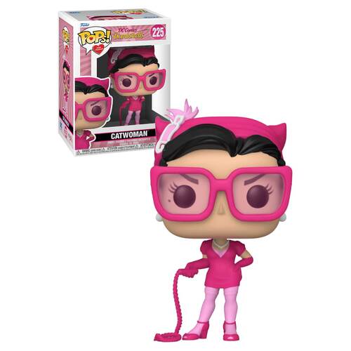 Funko POPs! With Purpose DC Bombshells #225 Catwoman (Breast Cancer Awareness) - New, Mint Condition