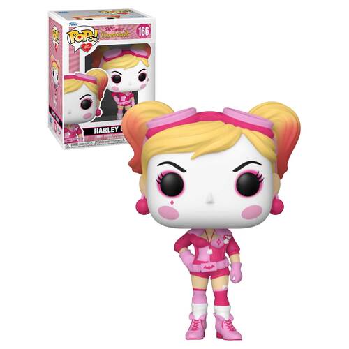 Funko POPs! With Purpose DC Bombshells #166 Harley Quinn (Breast Cancer Awareness) - New, Mint Condition