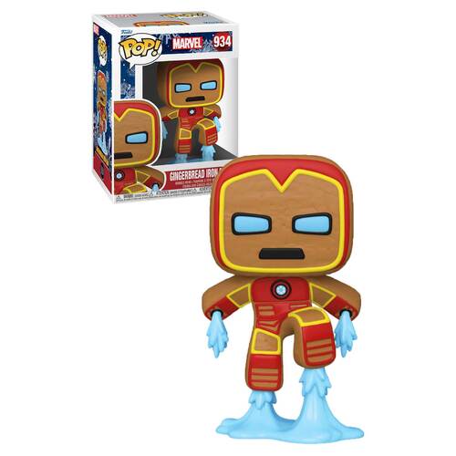 Funko POP! Marvel Holiday #934 Iron Man Gingerbread - New, Mint Condition