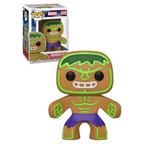 Funko POP! Marvel Holiday #935 Hulk Gingerbread - New, Mint Condition