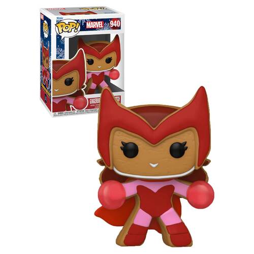 Funko POP! Marvel Holiday #939 Scarlet Witch Gingerbread - New, Mint Condition