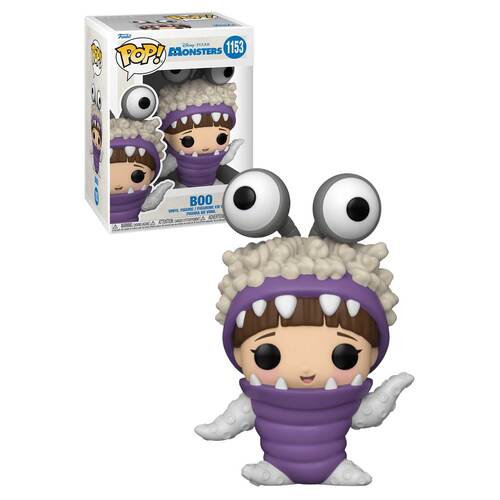 Funko POP! Disney Monsters Inc. #1153 Boo With Hood Up (20th Anniversary) - New, Mint Condition