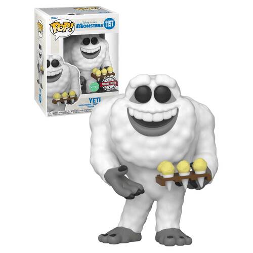 Funko POP! Disney Monsters Inc. #1157 Yeti (Scented - 20th Anniversary) - New, Mint Condition