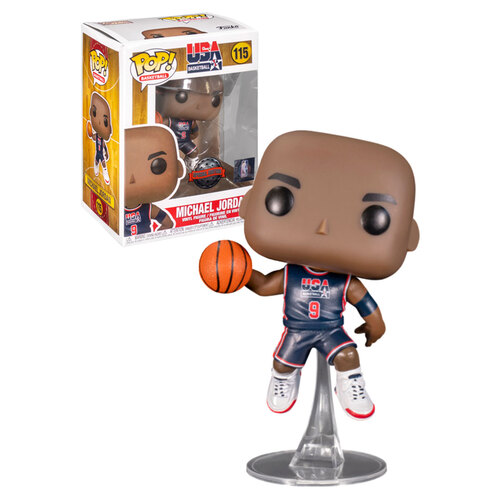 Funko POP! Basketball 1992 Olympics #115 Michael Jordan - New, Mint Condition