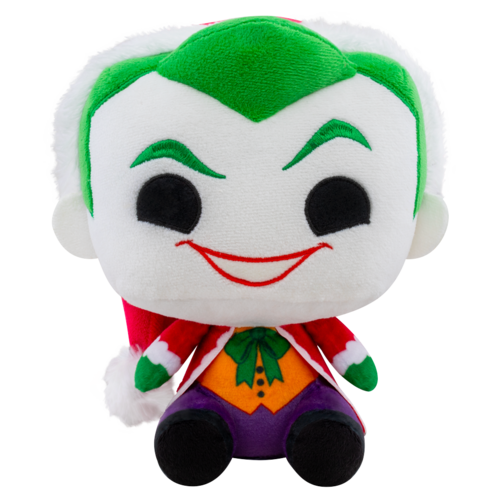 Funko POP! Plushies DC Super Heroes #51063 Santa Joker Holiday Plush - New, Mint Condition