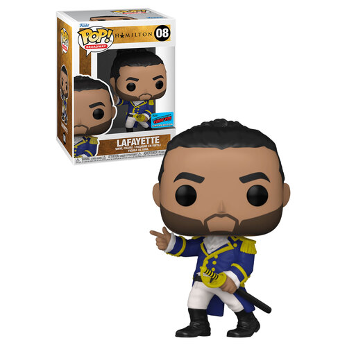 Funko POP! Broadway Hamilton #08 Lafayette - 2021 New York Comic Con (NYCC) Limited Edition - New, Mint Condition