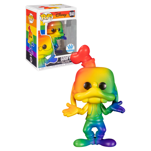 Funko POP! Disney Pride #1040 Goofy - Limited Funko Shop Exclusive - New, Mint Condition