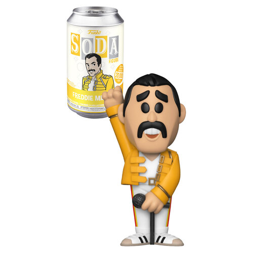 Funko Soda Figure - Queen #50916 Freddie Mercury (20,000 pcs) - New, Sealed