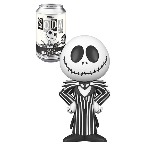 Funko Soda Figure - The Nightmare Before Christmas #51756 Jack Skellington (20,000 pcs) - New, Sealed