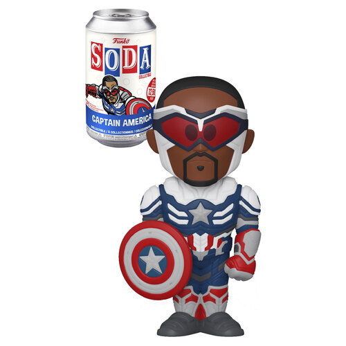 Funko Soda Figure - Falcon And The Winter Soldier #58319 Captain America (12,500 pcs) - New, Sealed